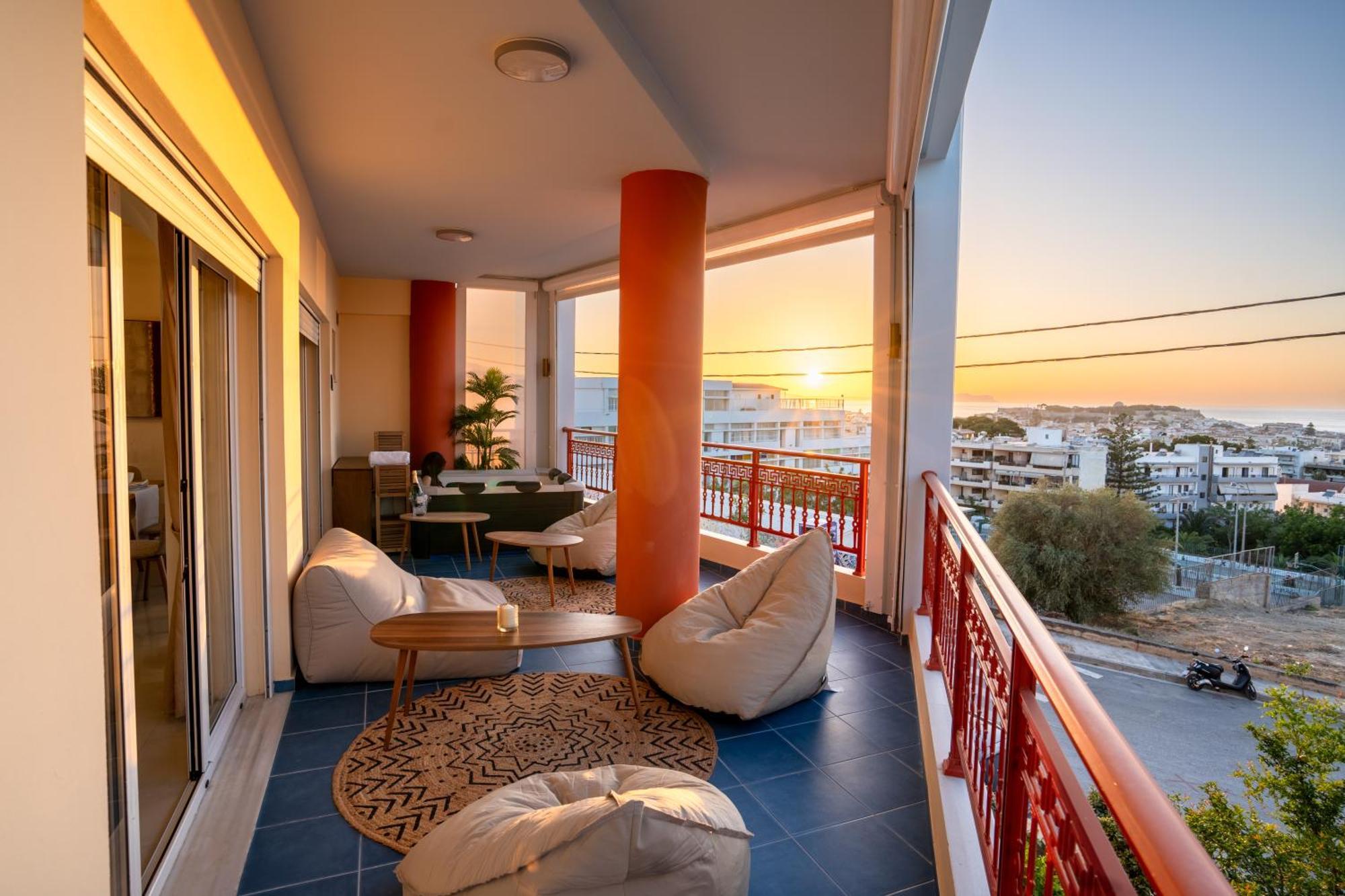 Vdg Luxury Seafront Residence Rethymno Esterno foto
