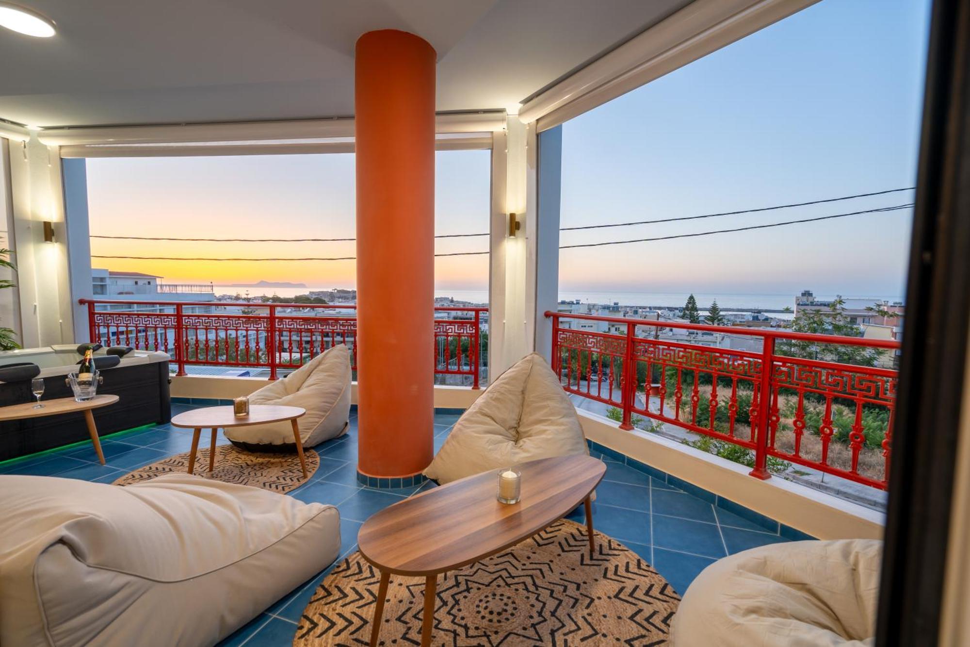 Vdg Luxury Seafront Residence Rethymno Esterno foto