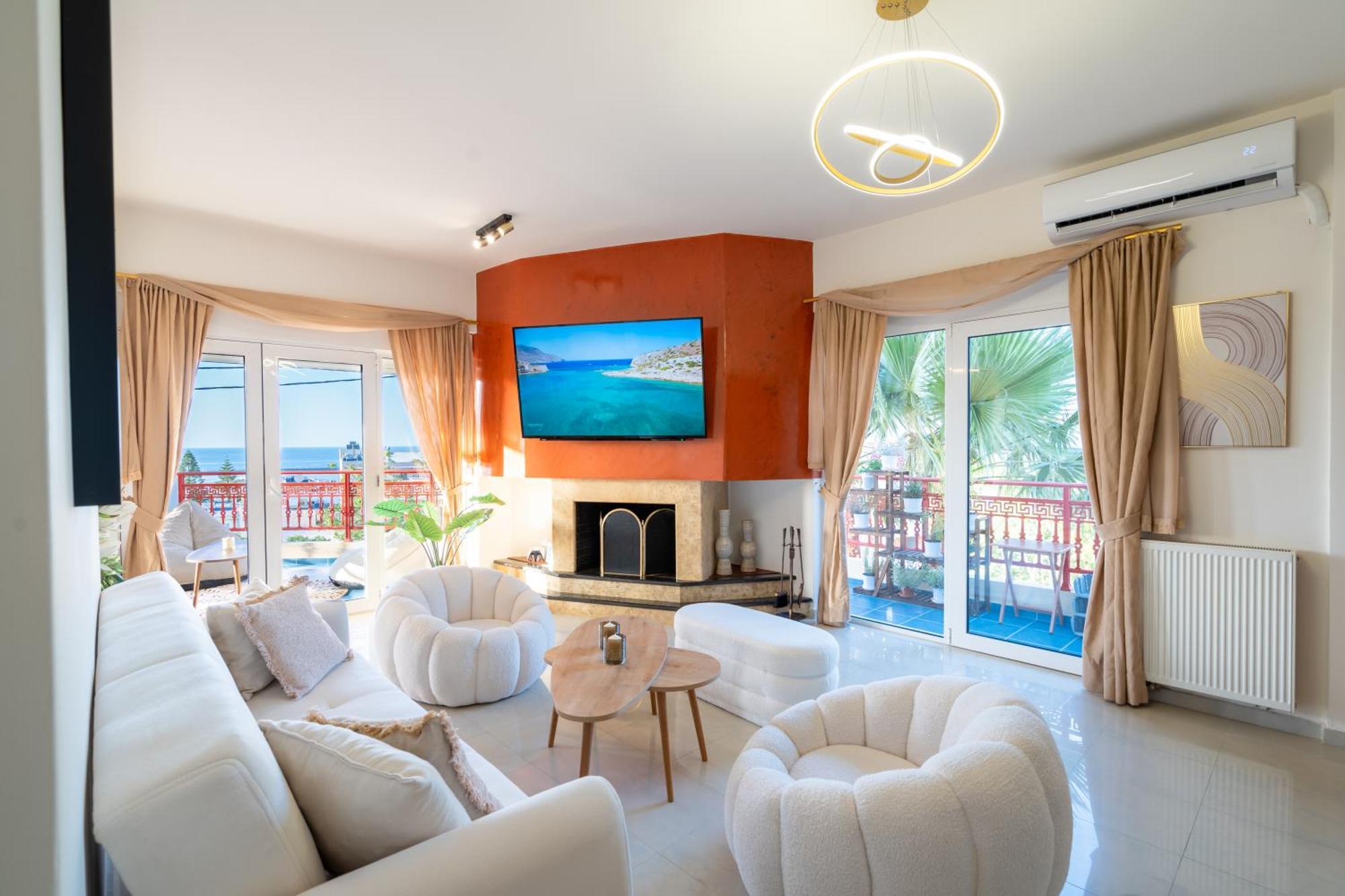 Vdg Luxury Seafront Residence Rethymno Esterno foto